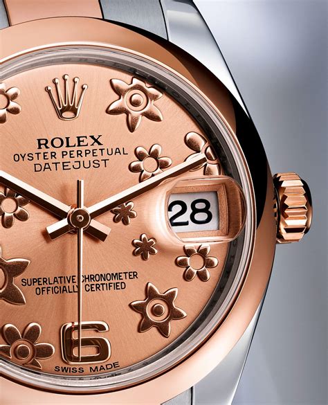 rolex oyster perpetual datejust floral|Rolex Datejust price chart.